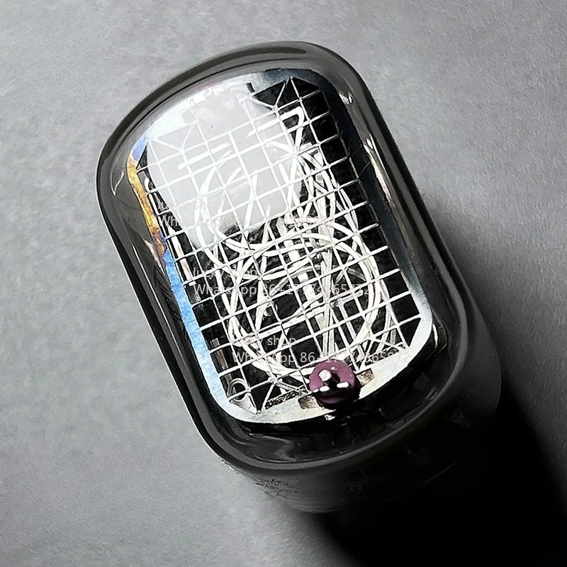 

Цифровые трубчатые часы в стиле киберпанк, креативный будильник