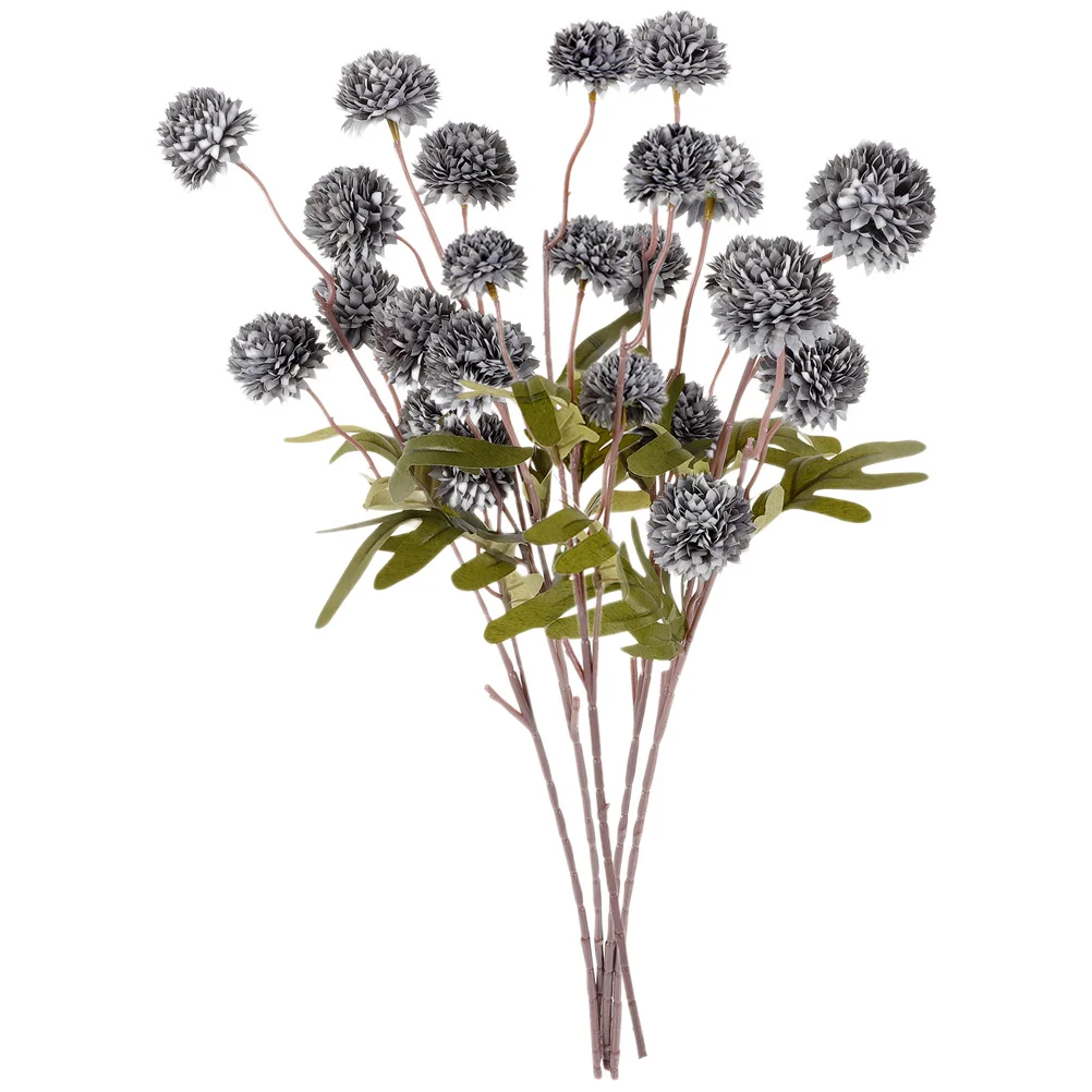 

5Pcs Simulated Dandelion Flowers Realistic Faux Dandelion for Bedroom Living Room Decoration Photography Prop Household Plant