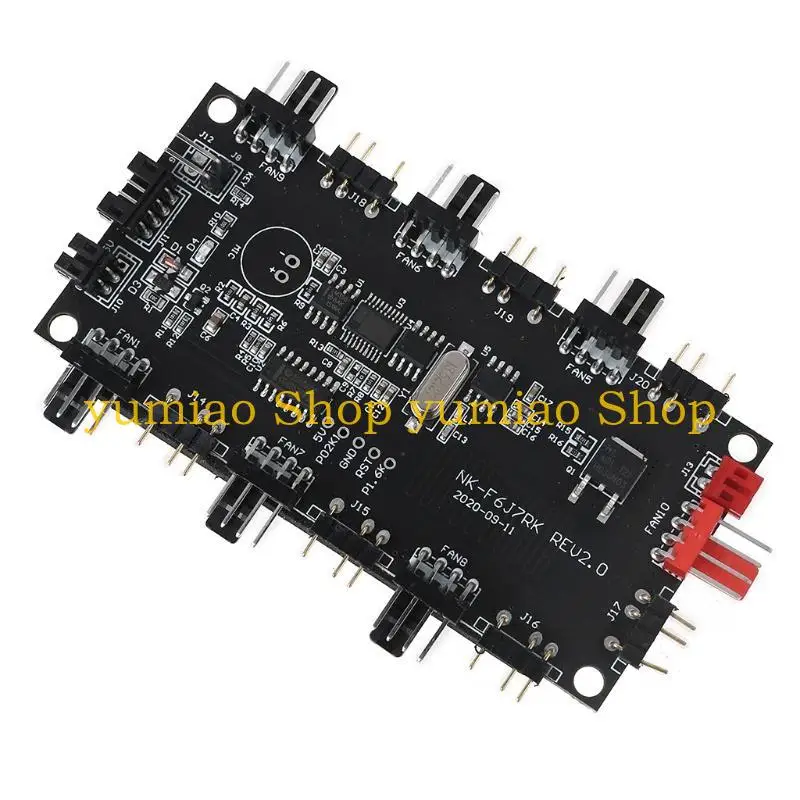 

Контроллер-концентратор 587B 2-в-1 с ШИМ и ARGB, 8 портов, 12 В, 4-контактный вентилятор и 5 В, 3-контактный беспроводной 5 В,