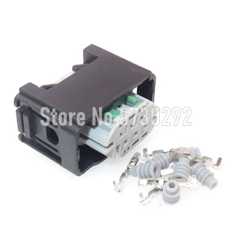 6P 0.6 Series Miniature Automobile Throttle Sensor Electric Cable Harness Plastic Housing Waterproof Connector 1-967616-1