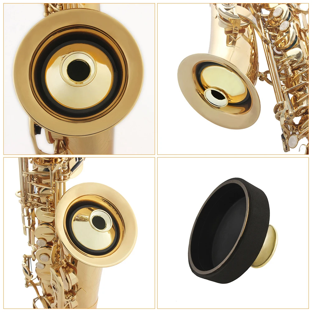 

1pc Plastic Saxophone Mute For Alto Sax Noise Reduction Sound Dampener Practice Accessory Quiet Tuning Tool Instrument Parts