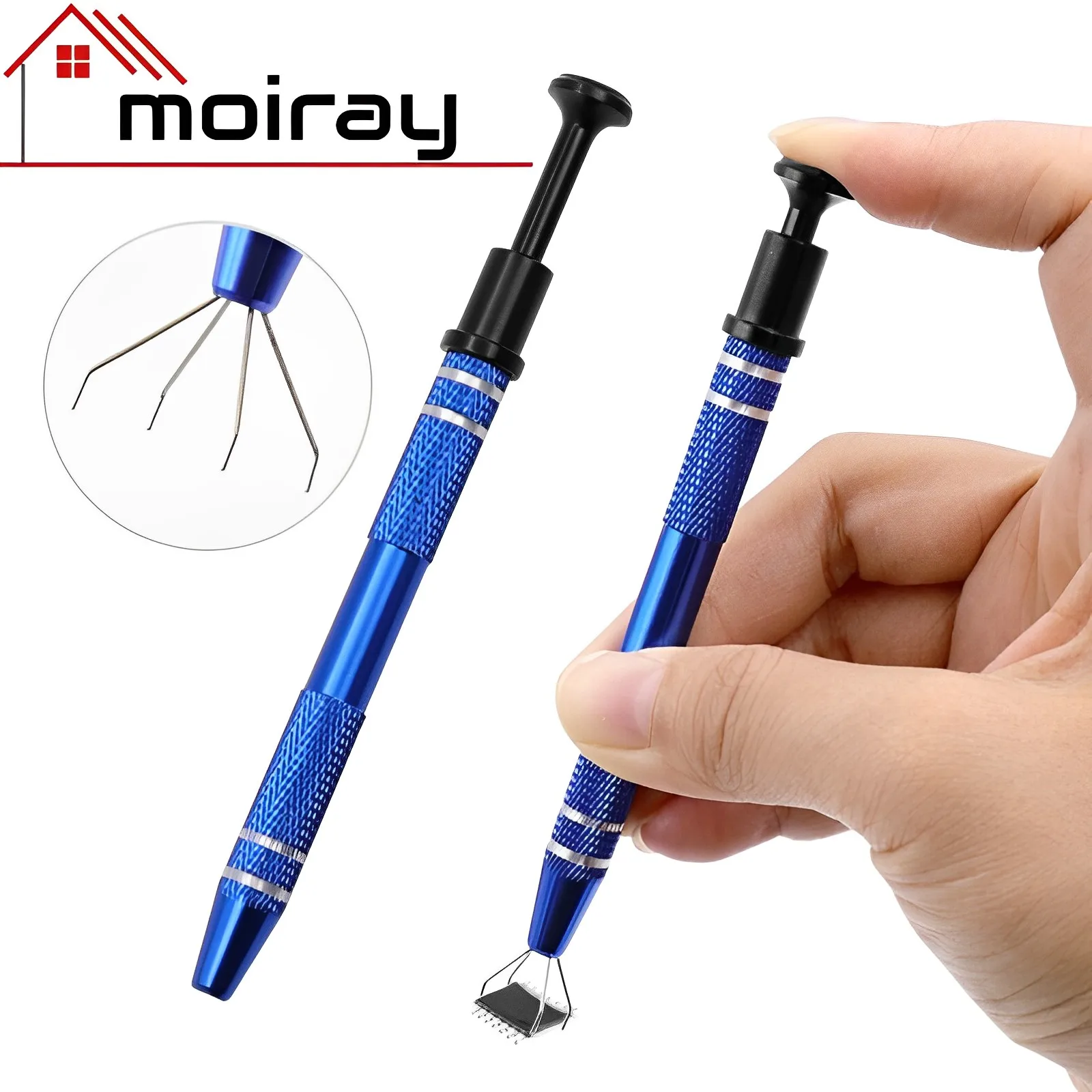 Four Claw Electronic Component Grabber IC Extractor Pickup BGA Chip Picker Patch IC Suck Pen Electronic Repair Tools Dropship