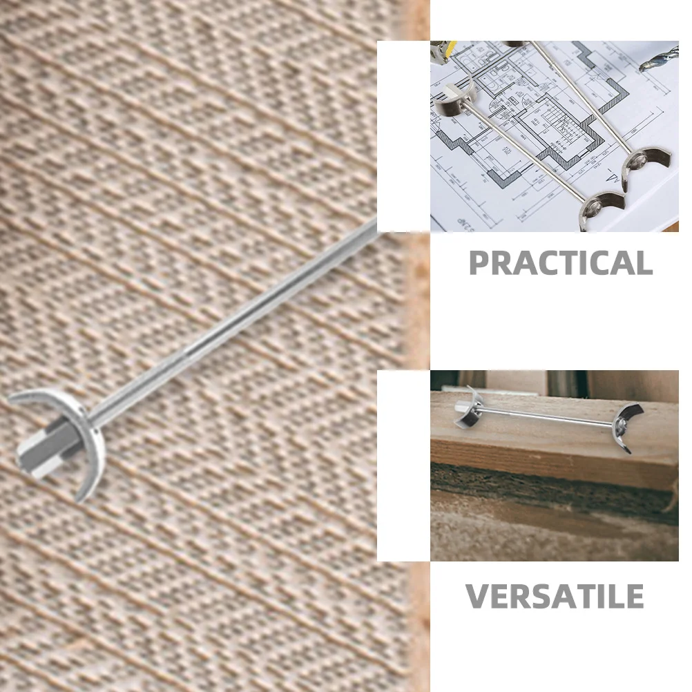 

6 Pcs Tabletop Connector Countertop Joining Joint Fasteners Tie Rod Connectors Galvanized Steel