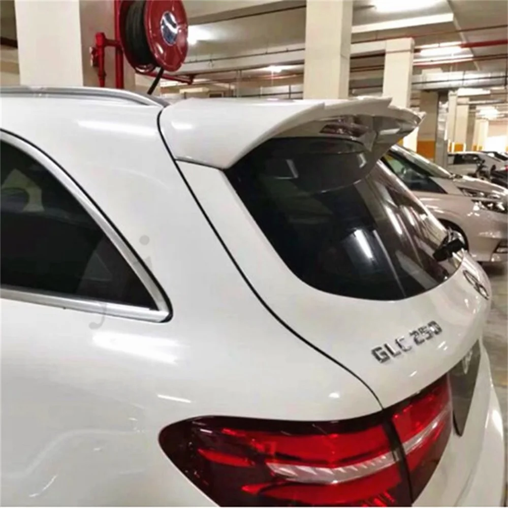 Per Mercedes-Benz classe GLC W253 X253 GLC200 GLC220 GLC260 GLC250 GLC300 GlC450 Spoiler per ala posteriore in plastica ABS non verniciato