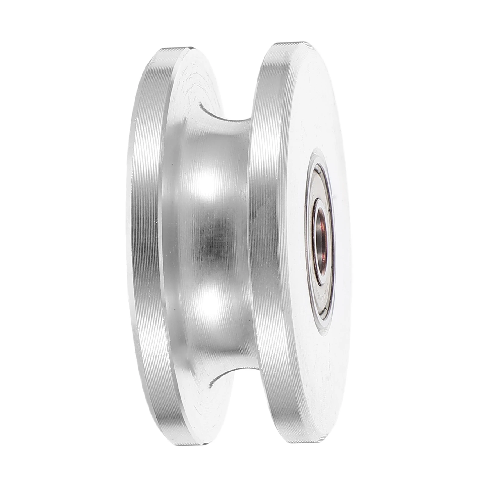 

Aluminium Alloy Fitness Pulley Set Dual Bearings U Groove Wheel Cable Pulley Gym Equipment Exercise Accessories Weight Parts