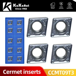 Kakarot Ceramic Inserts CCMT060204 HQ CCMT060208 CCMT09T304-HQ TN60 Turning Tools CNC Center Lathe For Machining Material Carbid