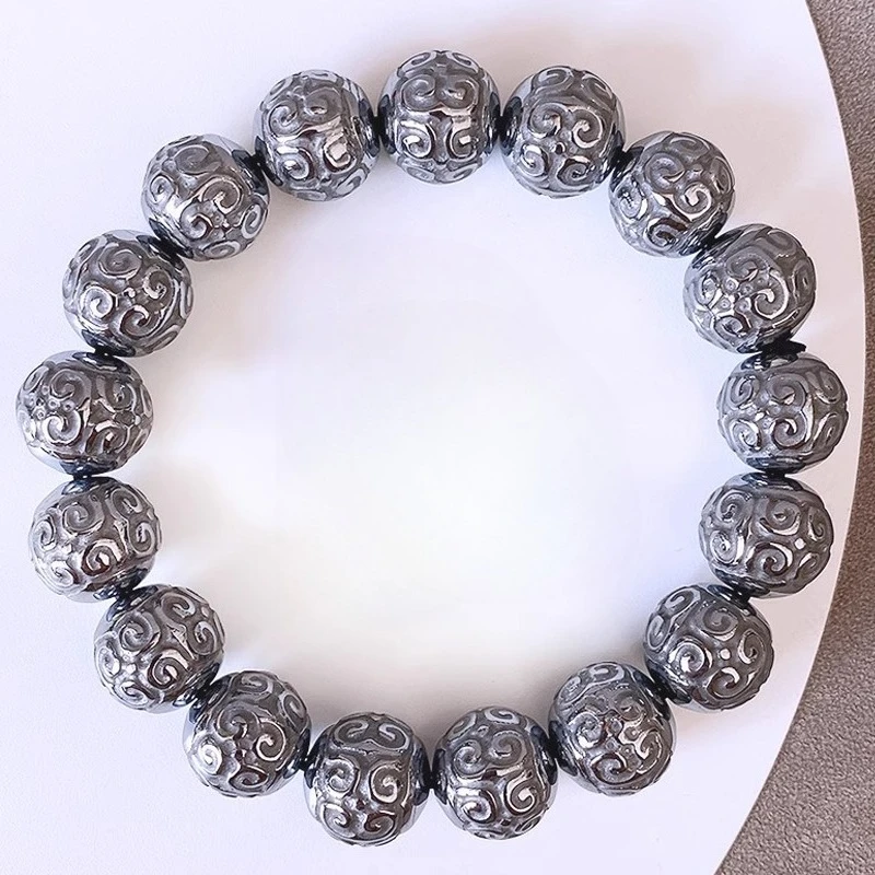 Terahertz Paper Pattern Bracelet, Instant Melting Ice  Male and Female Couples Gift.