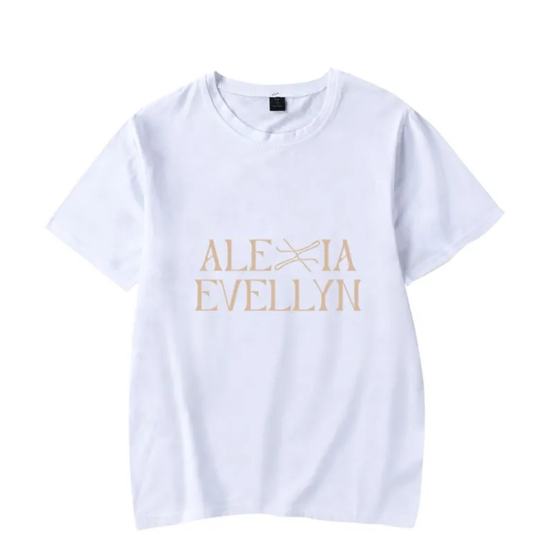 Alexia Evellyn T-Shirt Merch For Women/Men Unisex Fashion Hiphop Summer Short Sleeve Tshirt Streetwear