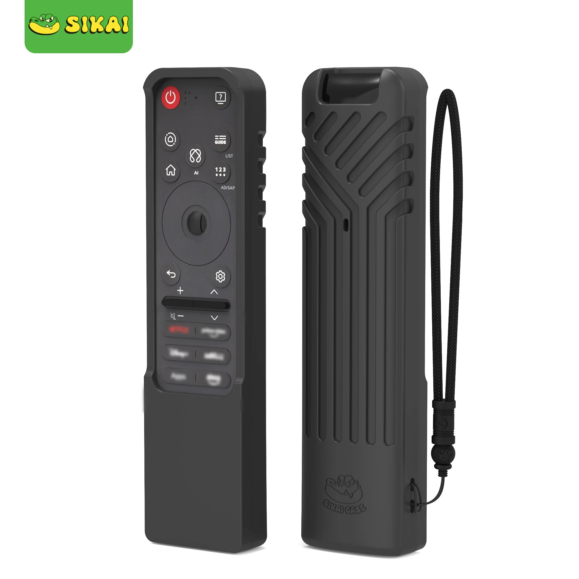 

SIKAI Silicone Remote Control Protective Case for LG MR25GA Magic Remote Silicone case for LG Alexa Voice-AKB760466003 Remote