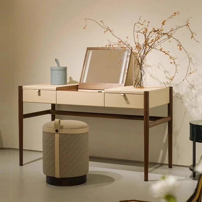 Reliable Durable Premium Practical Dressing Table Storage Minimalist Black Industrial Dressing Table Tocador Room Furniture