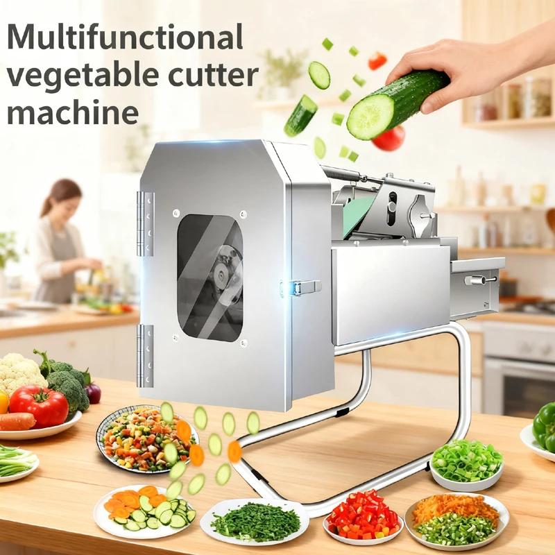 Electric Shredder Vegetable Cutter fruit Slicer Grater Melons Potatoe Slicers Food Minced Particles Machine Cut Vegetables 220V