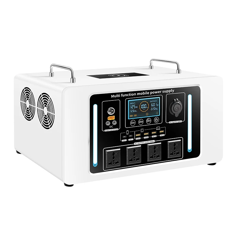 Top Rated Battery Portable Power Station Solar Home Generator 2000W 3000W 5000W Portable Generator with Solar Panels