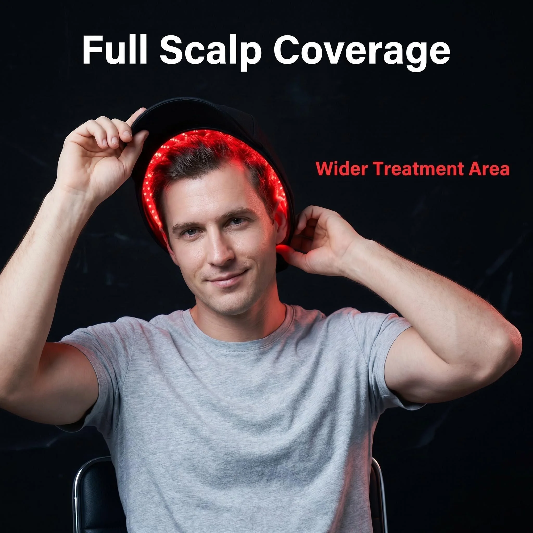 300 red light therapy cap Red Light Therapy Hair Growth Cap  for Hair Regrowth Anti Hair Loss Relax Scalp Hair Care Hat grow