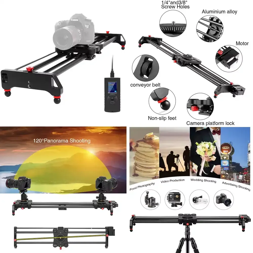

GVM GR-80QD GR-120QD Professional Video Carbon Fiber Motorized Camera Slider
