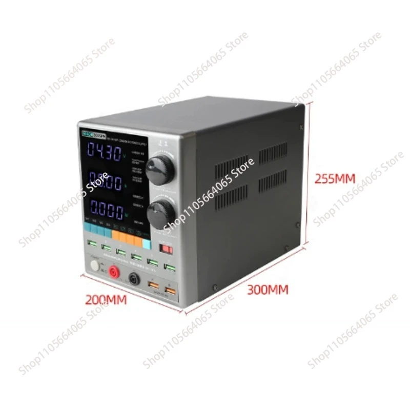3005PM DC regulated ammeter 30V5A mobile phone maintenance digital display ammeter 3010pm power supply