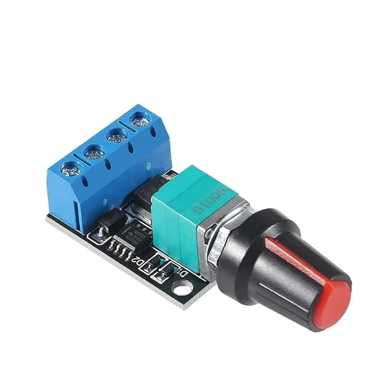 Mini 5A 10A 90W PWM 12V DC Motor Speed Controller Module DC-DC 4.5V-35V Adjustable Regulator Control Governor Switch 24V