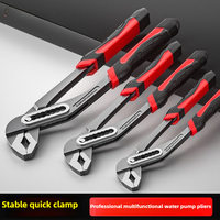 Multifunctional Pump Pliers Quick Adjustable Pipe Water Pipe Pliers Household Wrench Tool Active Power Pliers