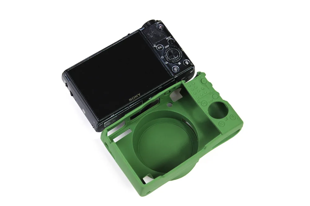 غطاء حماية من المطاط السيليكوني حقيبة حماية للكاميرا بدون مرآة لسوني سايبر شوت RX100 VII RX100VII RX100 Mark VII RX100M7