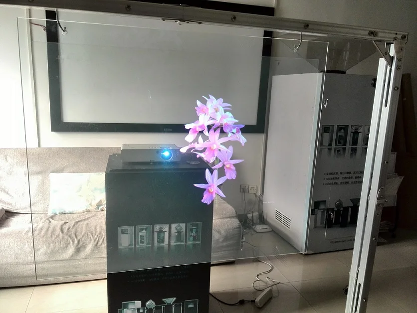 92% Clear Transparent Rear Projection Screen Applied to Shop Windows-Premium Product Category