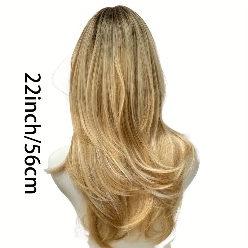 Gentle and exquisite wig makes your face look small, smooth, and droopy. Straight hair design is versatile for any skin tone