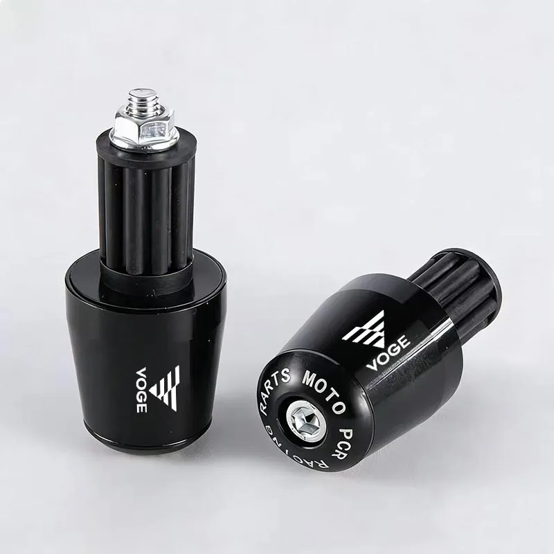 Motorcycle Handlebar Grips Handle Bar Cap End Plugs For Loncin VOGE 300 RALLY 300 GY 300 300RALLY 300GY Accessories