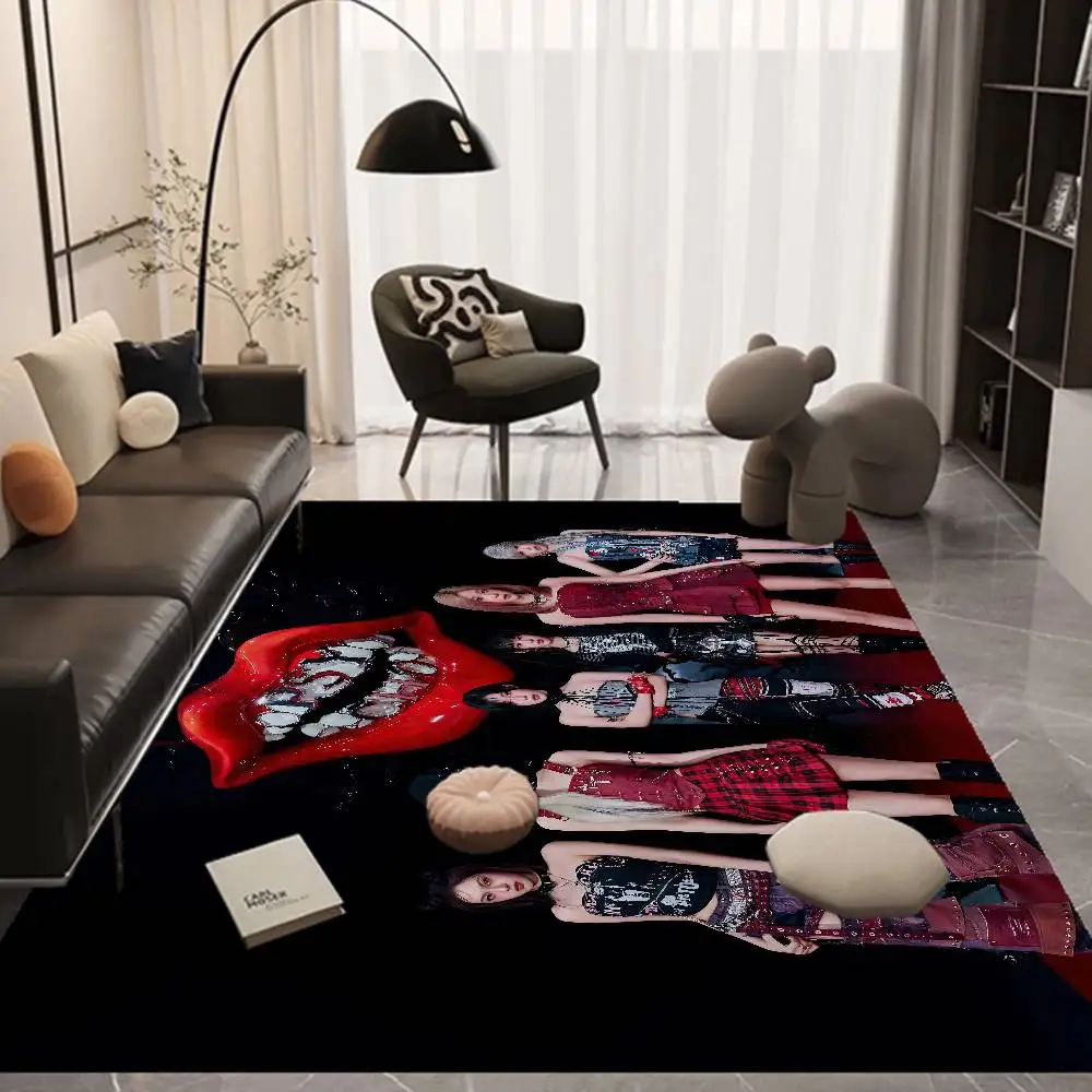Kpop B-Baby Hot Monster Kitchen Mat Cheaper Anti-slip Modern Living Room Balcony Printed Modern Home Decor