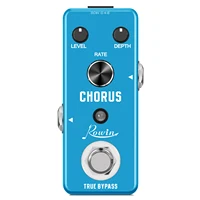 Pedal de guitarra Rowin efecto coro analógico puro conjunto coro BBD efector de circuito para guitarra eléctrica bajo Pedalera Rowin