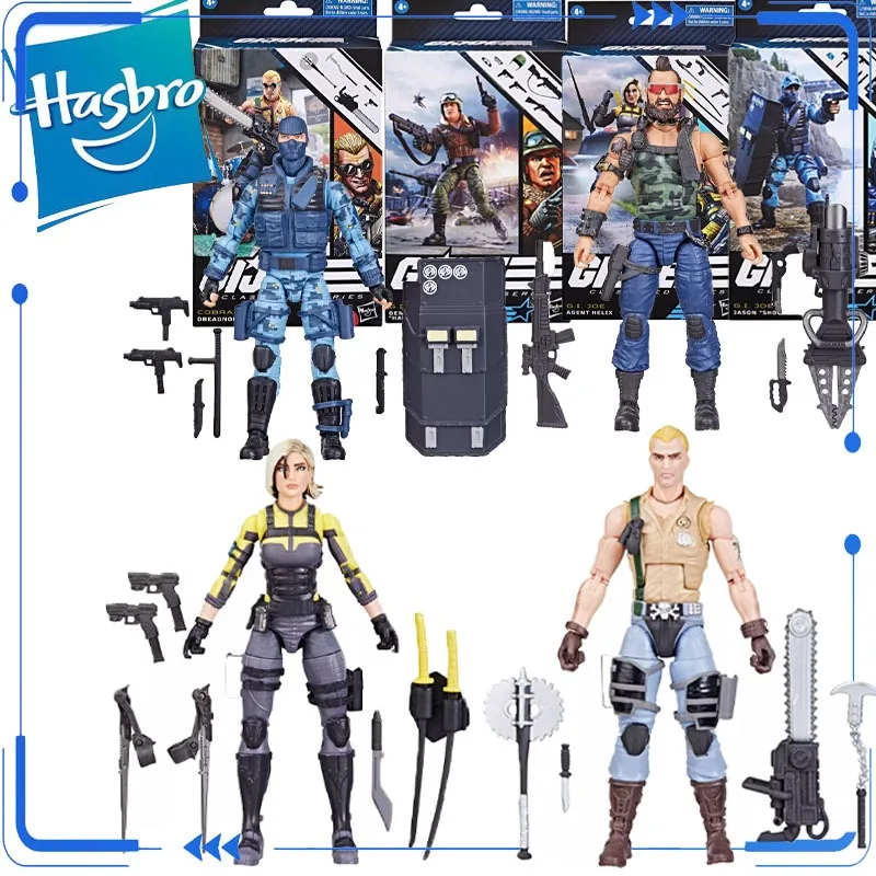 G.I. Original de Hasbro Figuras de Acción Joe DREADNOK, BUZZER, HAWK, AGENT, HELIX, JASON, SHOCKWAVE, FARIA, Juguetes para Niños y Niñas, Regalo, Modelo