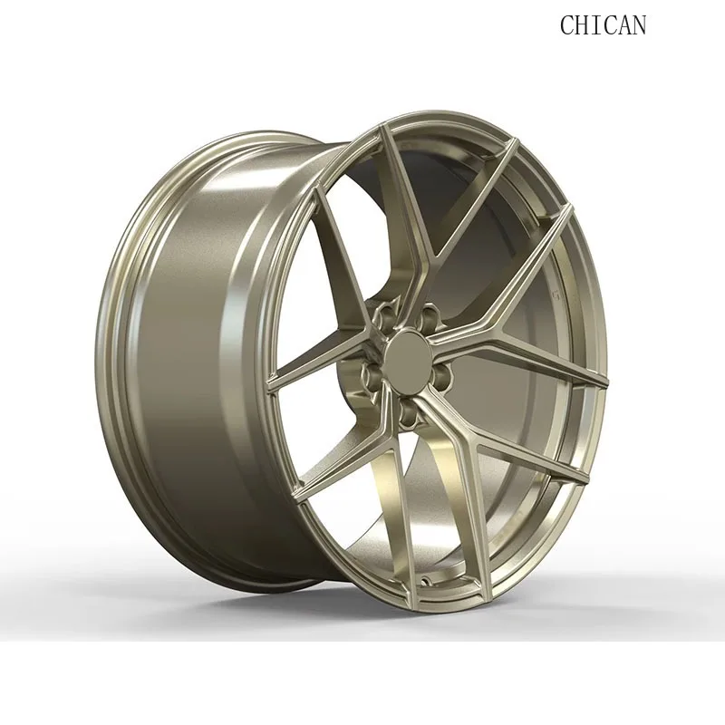 

2026 CHICAN Polished Bronze Forged Wheels 7-12J ET30/40 PCD Custom 6061-T6 Aluminum Racing 3 Year Warranty