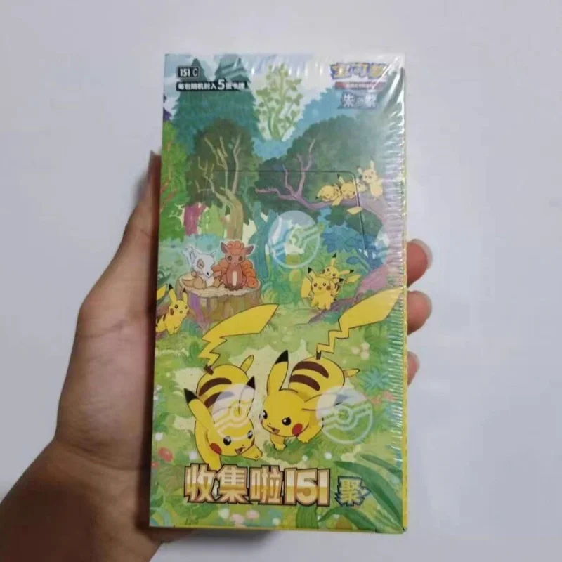 

In Stock Original Pokemon Trading Card Ptcg Collected 151 Ju Scarlet Violet Simplified Chinese Version Classic Birthday Gifts