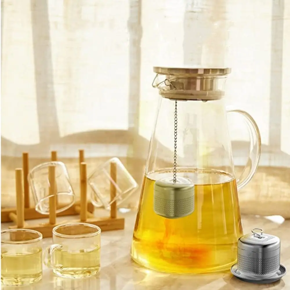 Stainless Steel Tea Infuser Ball Extra Fine Mesh Loose Tea Steeper Mesh Filter Strainer Kitchen Tool