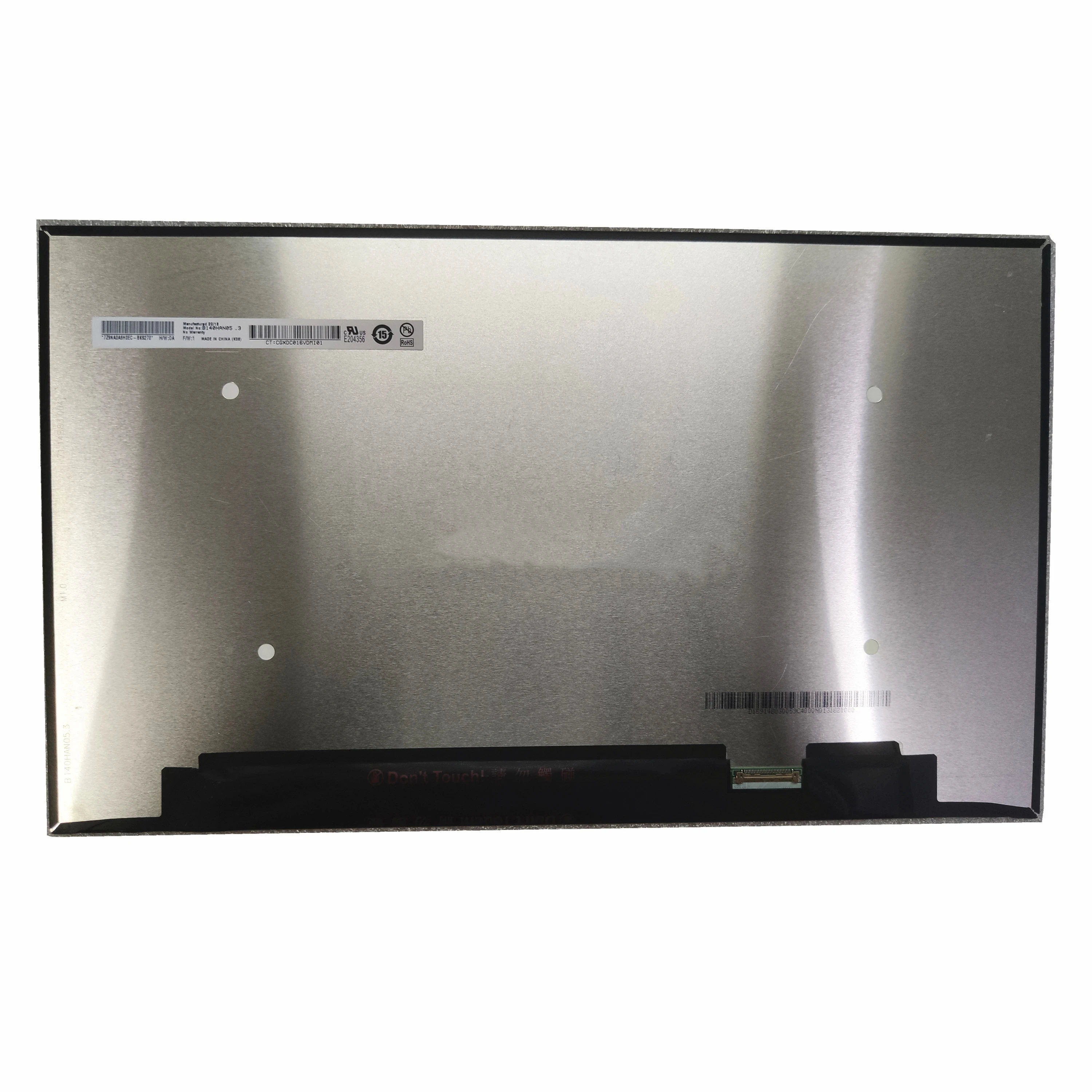 

B140HAN05.3 14Inch Laptop Slim LCD Display 1920x1080 72% NTSC