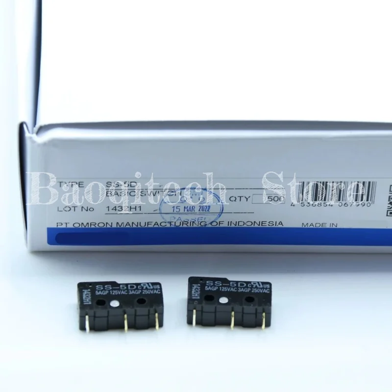 5 10 pcs Original Limit Micro Switch SS-5D SS-5GL111 SS-5 -F SS-5GL-F SS-5GL2-F 0.49N 5A For OMRON travel switch button