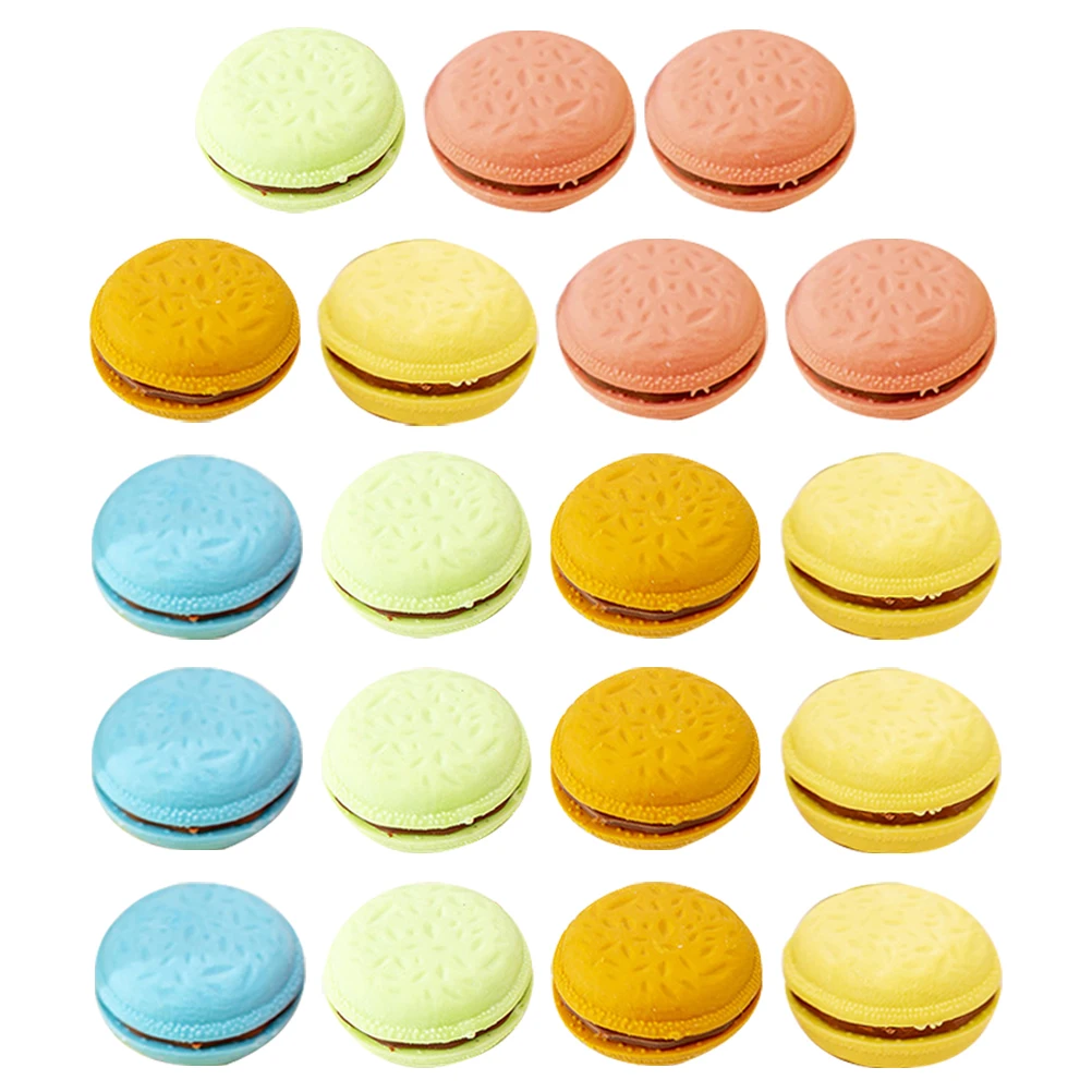 

Macaron Boxes Cute Kawaii Bulk Fun Shaped Children Students Fun Erasers For Students Bulk Safe Mini Rubber