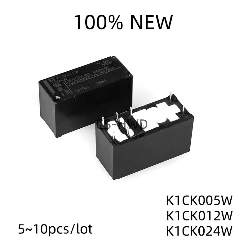 5-10pcs/lot K1CK005W K1CK012W K1CK024W DIP-8 New Original Power Relay FTR-K1CK024W FTR-K1CK012W FTR-K1CK005W