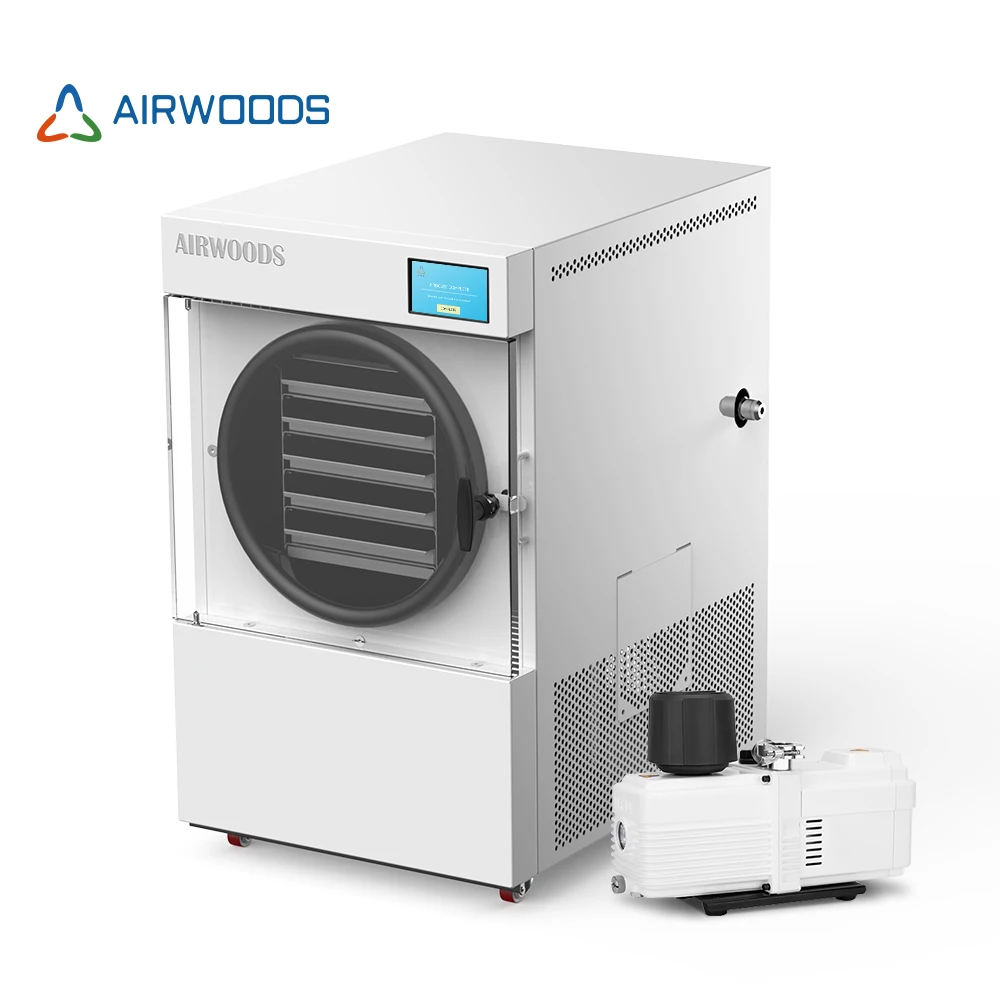 7KG Mini Freeze Dryer Auto Gas Discharge And Drainage Nutritious New Taste