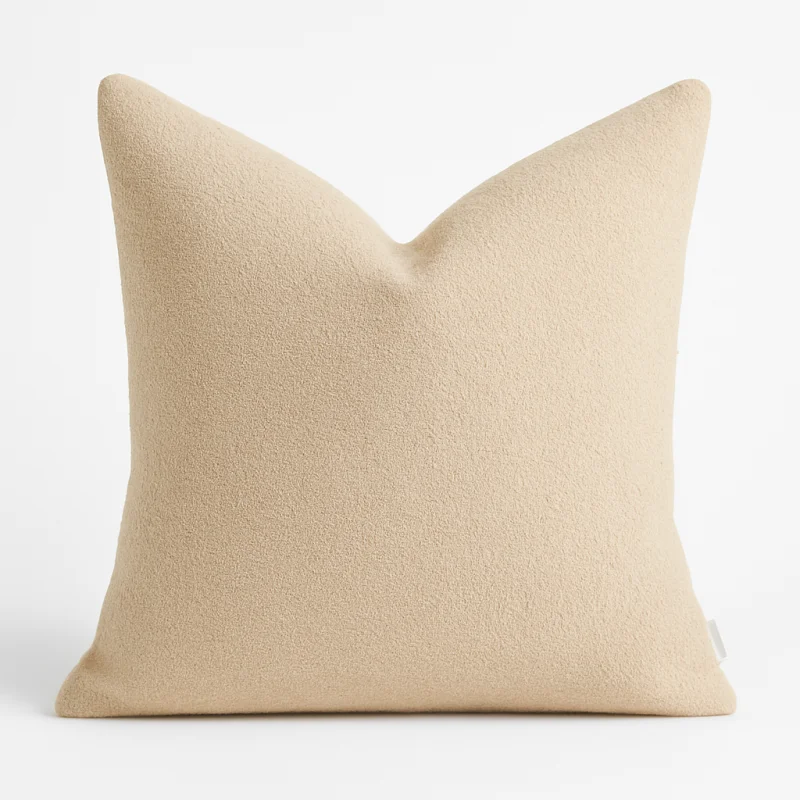 

Homey COZY Throw Pillow – Soft Neutral Beige for Serene & Sophisticated Set of 2