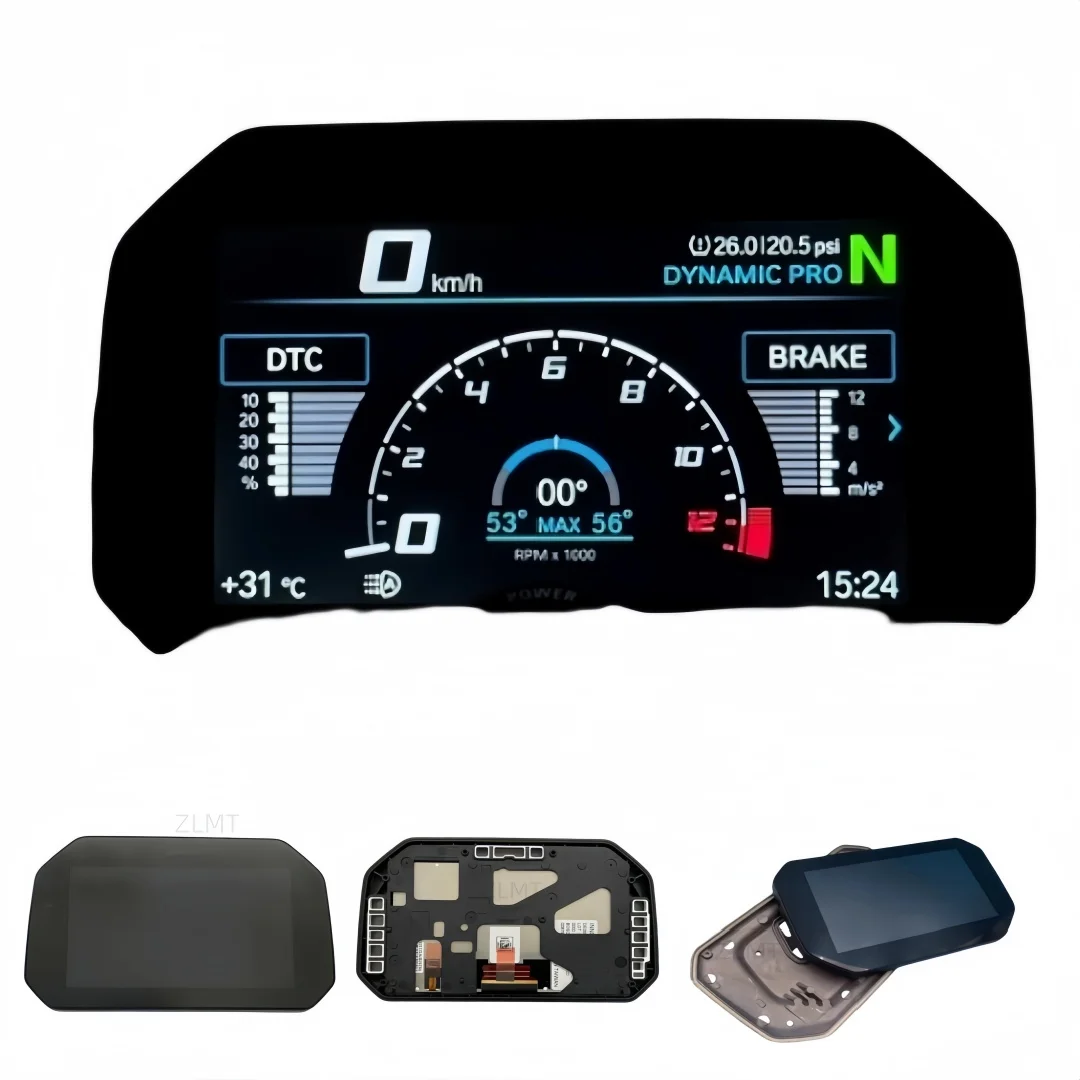 100% Tested Motorcycle TFT LCD Touch Screen Display For BMW C400X F750GS S1000XR S1000RR F900R F900XR R1200GS F850GS R1250RS