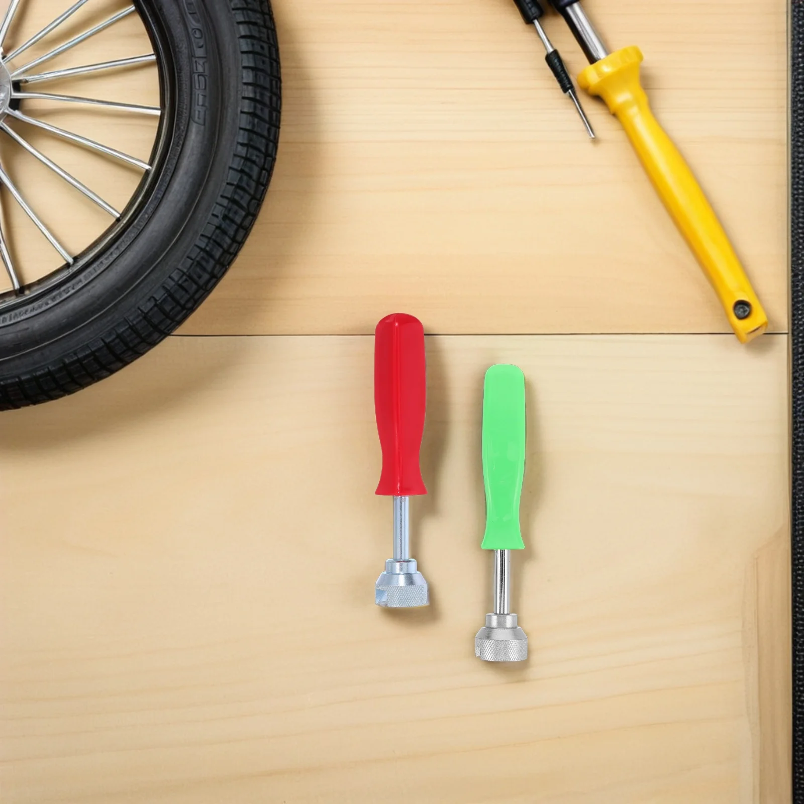 

2Pcs Drum Brake Spring Tool Heavy Duty Compressor Installer Remover Universal Brake Drum Tool Kit for Car Repair