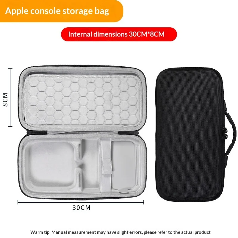 For Mac Mini M4 Travel Organizer – Fits Host + Power Cable + Accessories, 3D Molded Interior, Anti-Scratch Lining