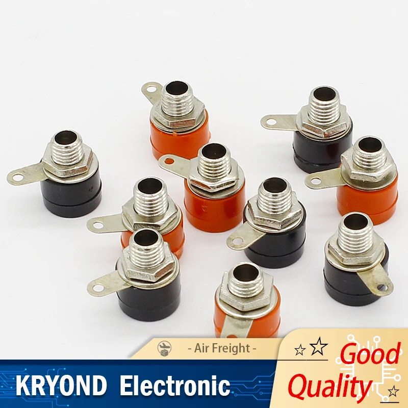 10PCS/lot 4mm Banana Binding Post 4mm Banana Socket