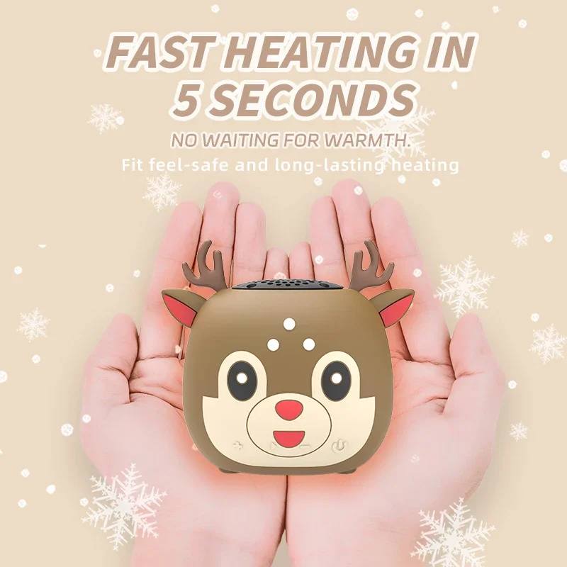 Minialtavoz portátil con Bluetooth, caja de música con sonido Hifi de ciervo de la suerte, tarjeta TF inalámbrica, reproductor de música MP3, IP65, resistente al agua y al polvo