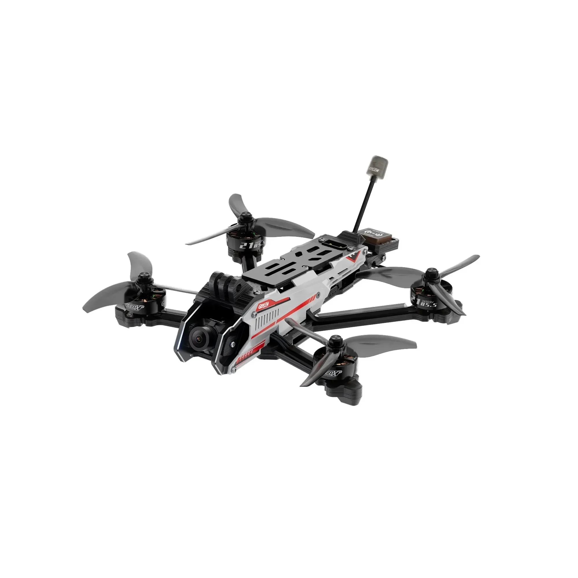 

GEPRC DoMain3.6 Analog Freestyle FPV Drone TAKER F722 SE 55A 1W VTX Runcam Phoenix2p SPEEDX2 2105.5 2650KV 6S LiPo