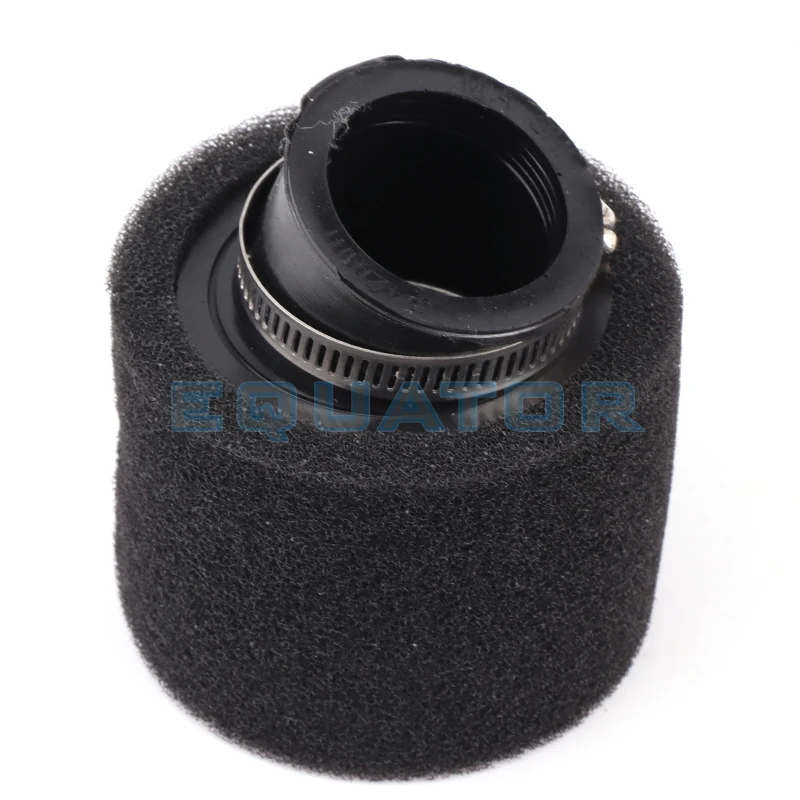 Black bend Neck Foam Air Filter 35mm 38mm 42mm 45mm 48mm Sponge Cleaner Moped Scooter Dirt Pit Bike Motorcycle