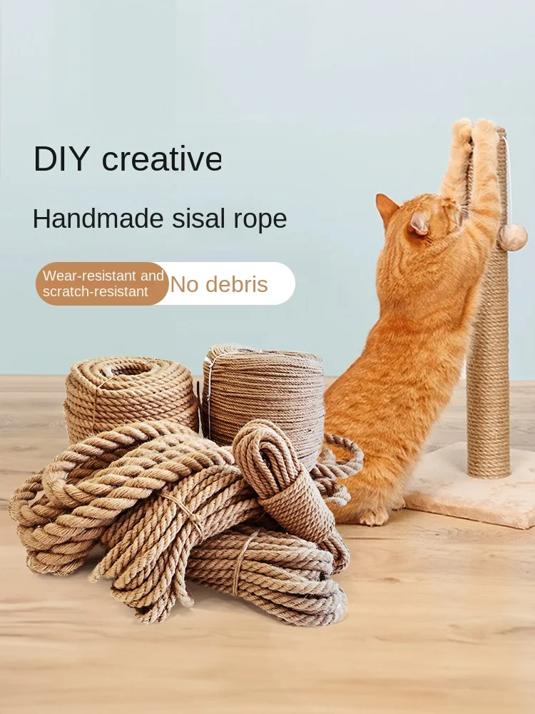 

Sisal Rope Cat Climbing Frame Special Rope Scratching Cat Toy Cat Supplies