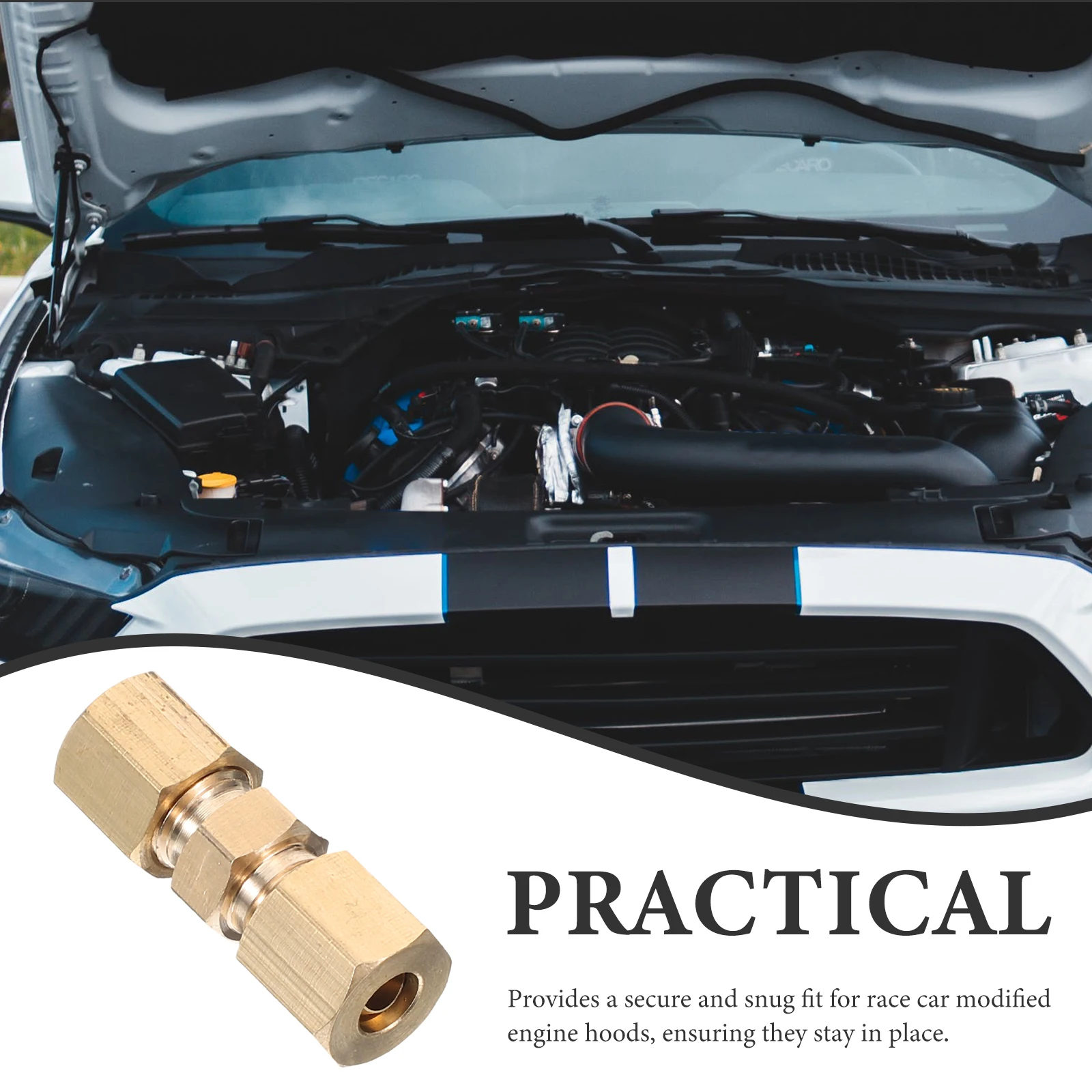 

Fuel Line End Fitting Oil Adapter Heavy Duty Durable Car Modification Fuel Hose Connector Oil Cooler Stable Performance