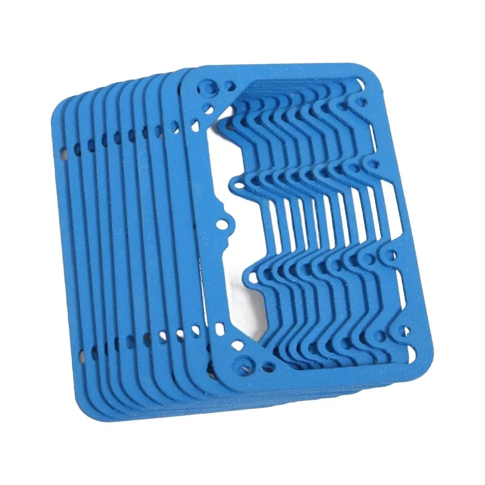 10 Pack Blue Oil Bowl Gaskets For Holley 2300 4150 4160 4500 Carburetor Rebuild Kit Rustproof Seal Lawn Mower Accessories