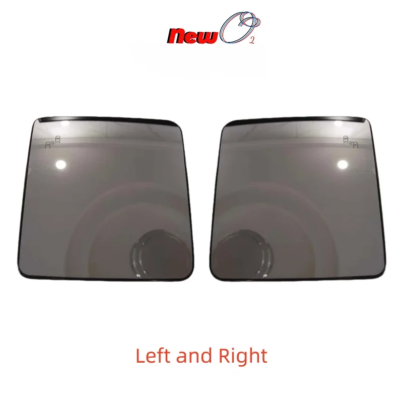 

Car Wide Angle Heated Mirror Glass With Blind Spot Warning Rearview mirror For JEEP Wrangler JL Gladiator 2018 19 20 21 22 23