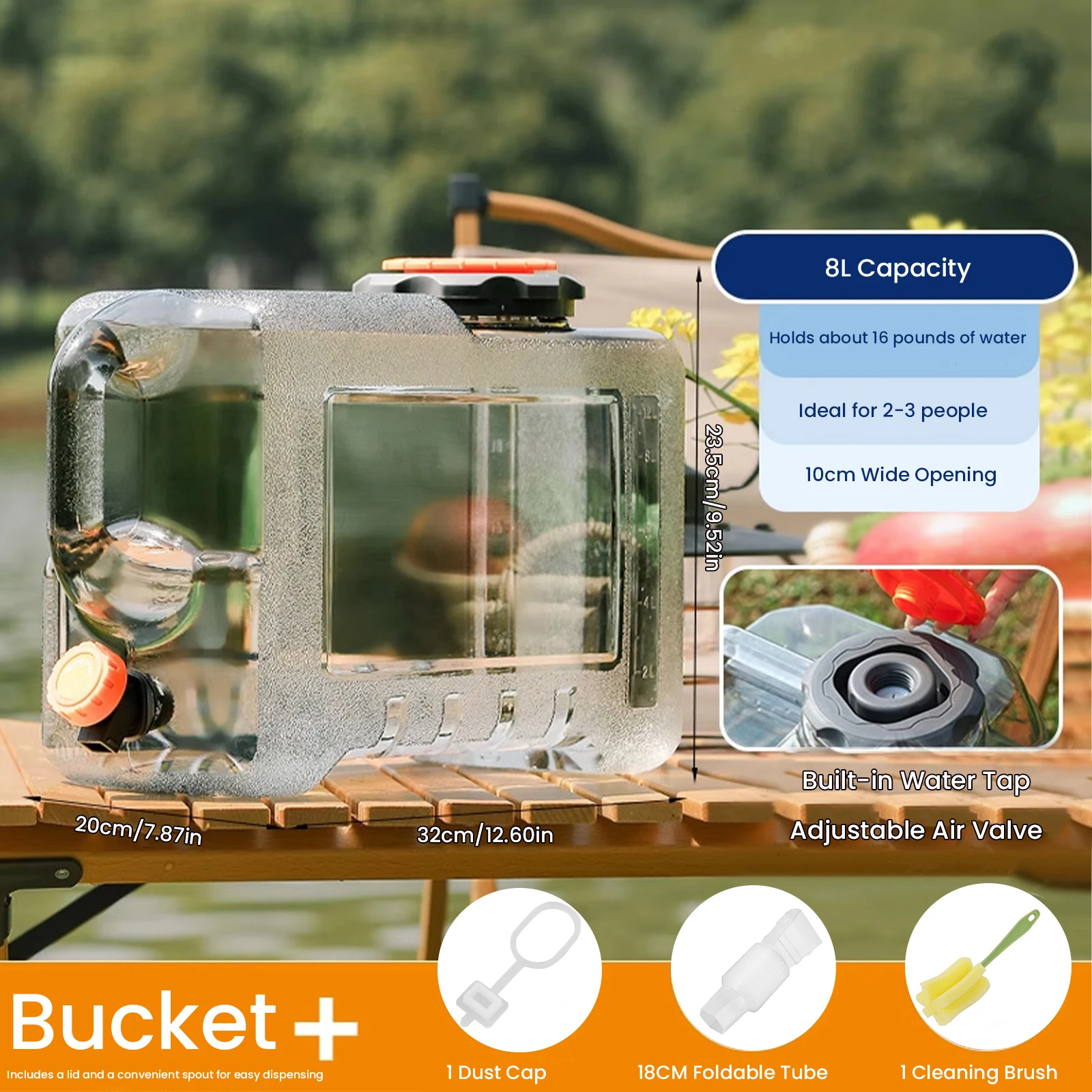 Campingwatercontainer Watertan - Food Storage Emergency recensie en prijs