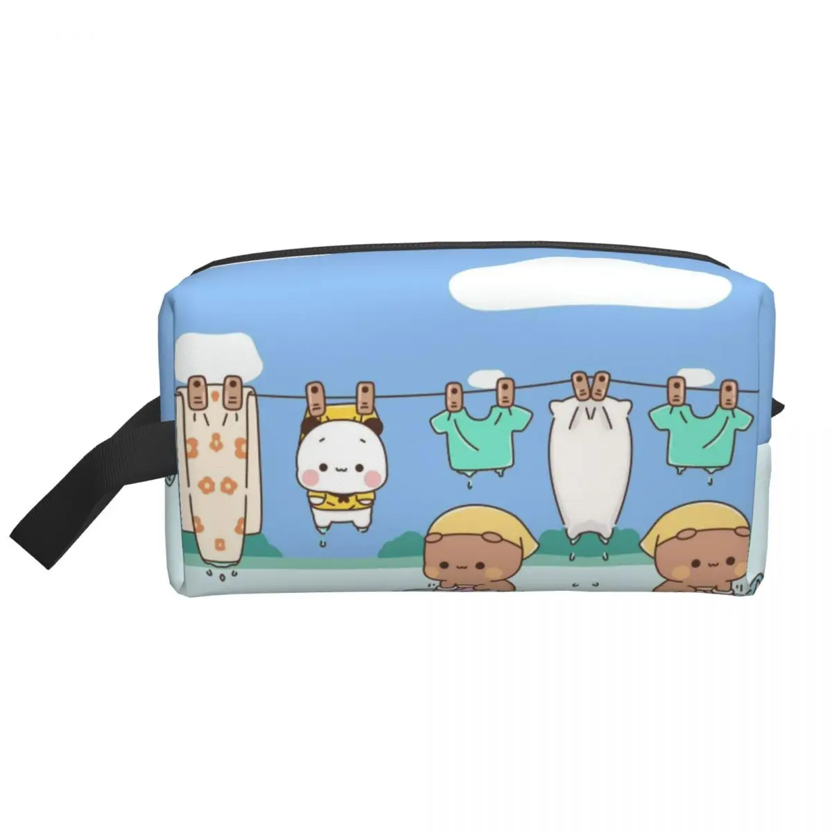 

Пользовательские милые забавные Bubu и Dudu дорожная косметичка женская косметичка для хранения красоты Dopp Kit